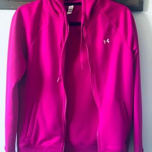 SOLD***Under armour zip up hoodie
